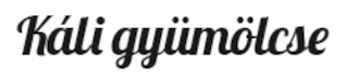 Káli Gyümölcse
